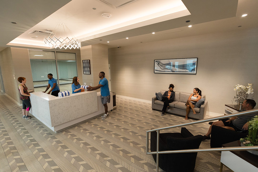 Fitness Center Reception