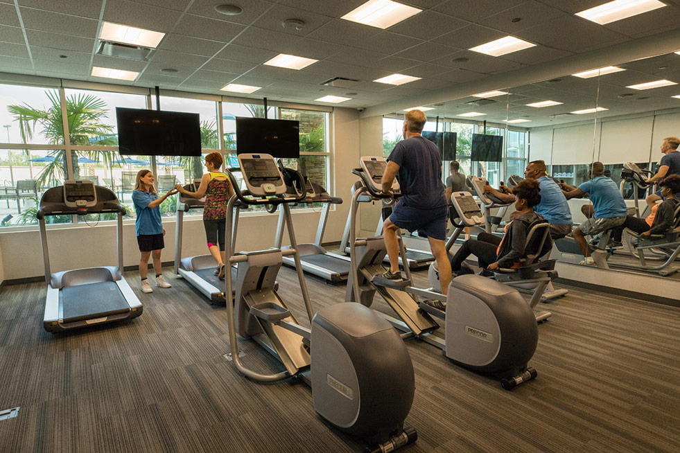 Fitness Center Aerobic Equipment