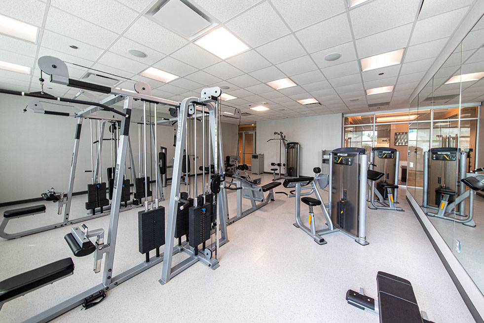 fitness room